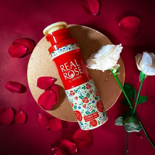 Real Rose Alcohol Free DeoDorant Spray 200ml (Pack of 1)
