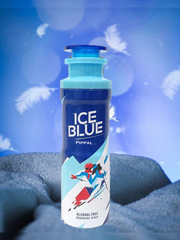 Ice Blue Alcohool Free DeoDorant Spray 200ml and Ice Blue Concentrated Attar(Pack of 1)