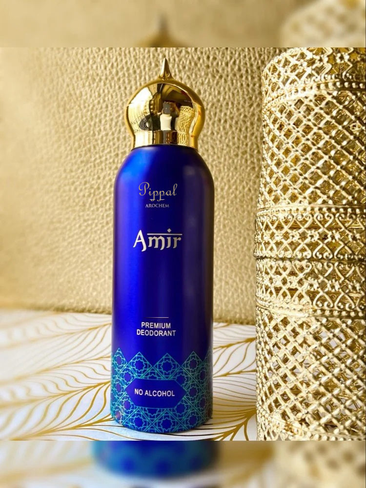AMIR PREMIUM DEODORANT No Alcohol 200 Ml (Pack of 1)