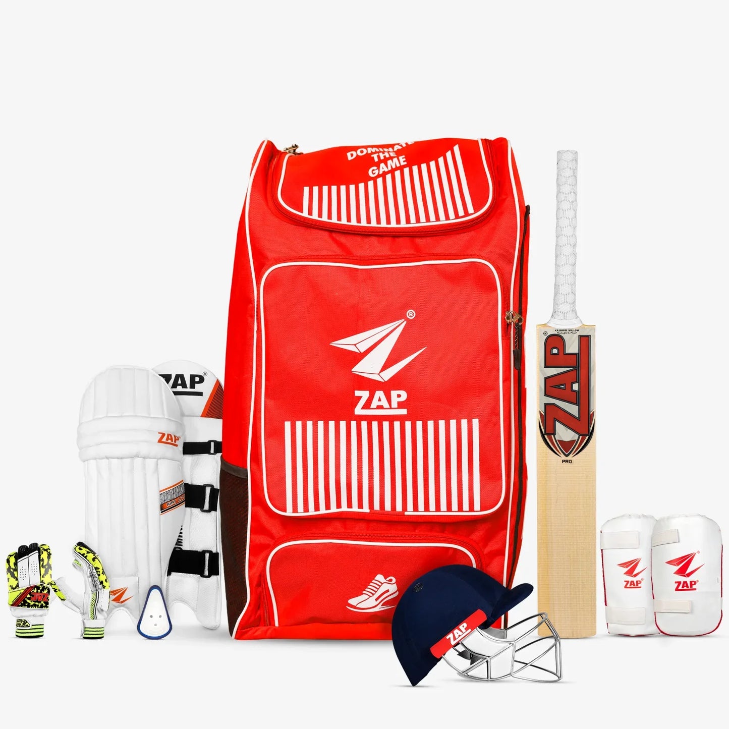 ZAP Star Junior Full Cricket Kit (All Items)-0